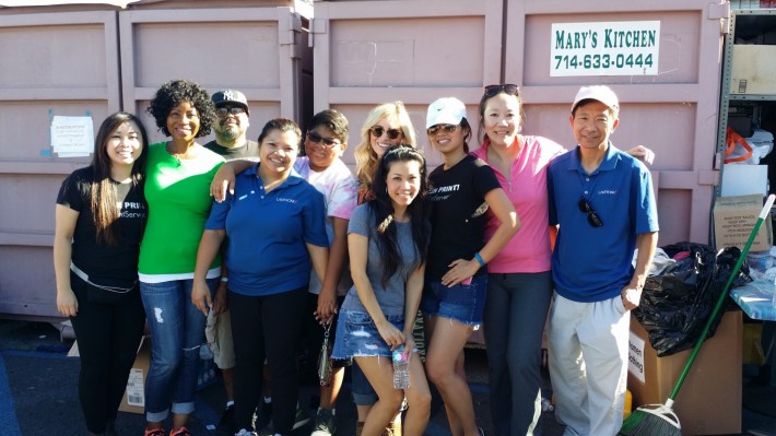 Team Lantronix strikes a pose after another fun filled volunteer adventure!