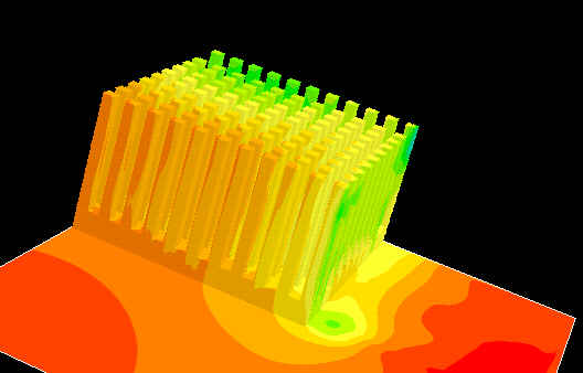 Heat Sink Thermal Imaging